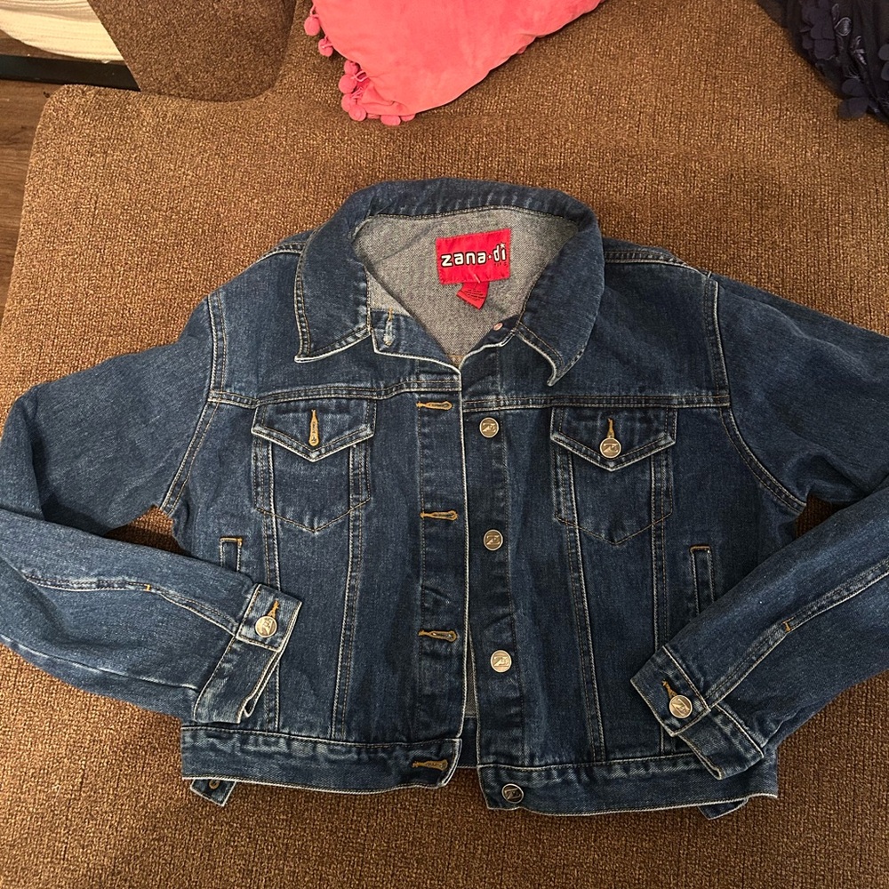 Zana Di cropped jean jacket